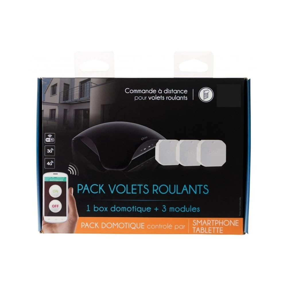 Otio Pack Volet Roulant 1 Passerelle WIFI + 3 Modules - Référence 751163 3 Otio Pack Volet Roulant 1 Passerelle WIFI + 3 Modules - Référence 751163 – Image 2