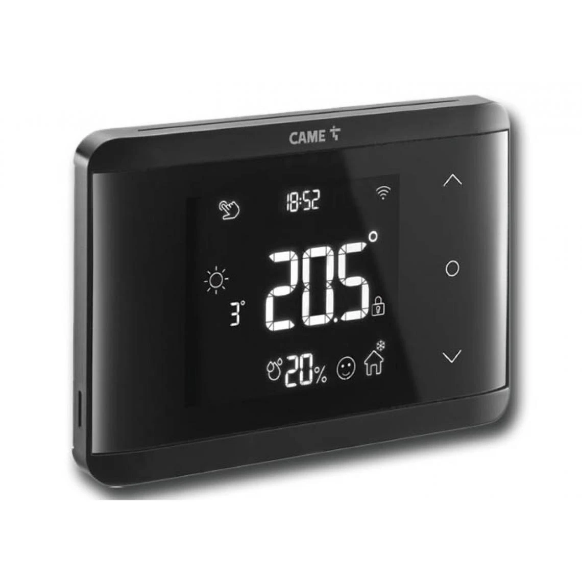 Came Bpt Chronothermostat Mural Noir 230v Th/750 Bk Wifi Wall 845aa-01...