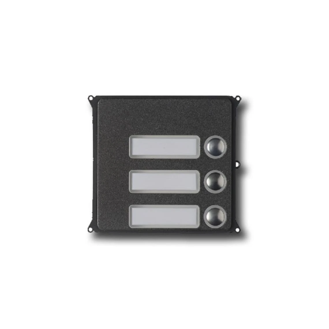 Came Bpt Laque Frontale Pour Module D'appe 3 Boutons En Zamak Mtmf3pvr...