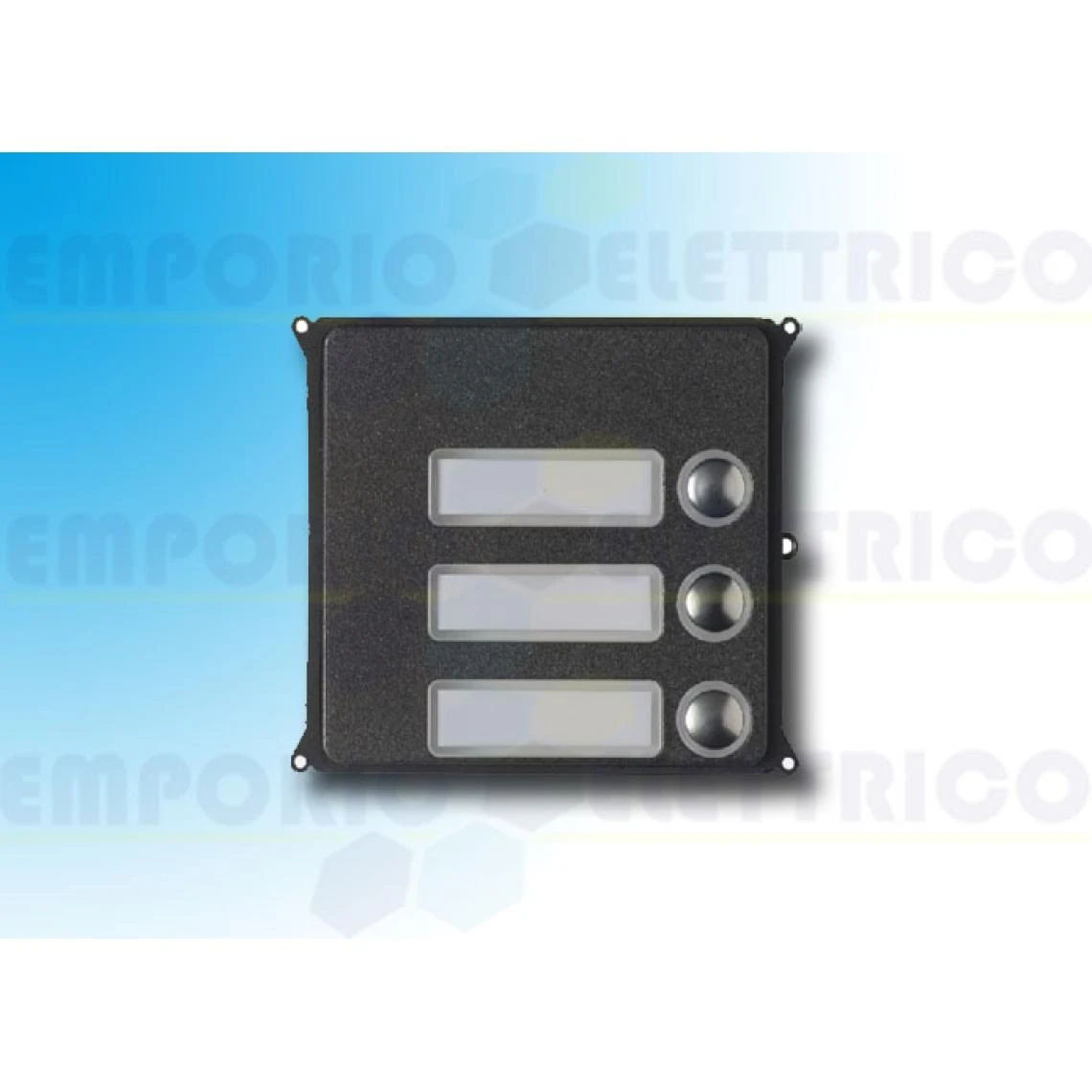 Came Bpt Laque Frontale Pour Module D'appe 3 Boutons En Zamak Mtmf3pvr... â Image 2