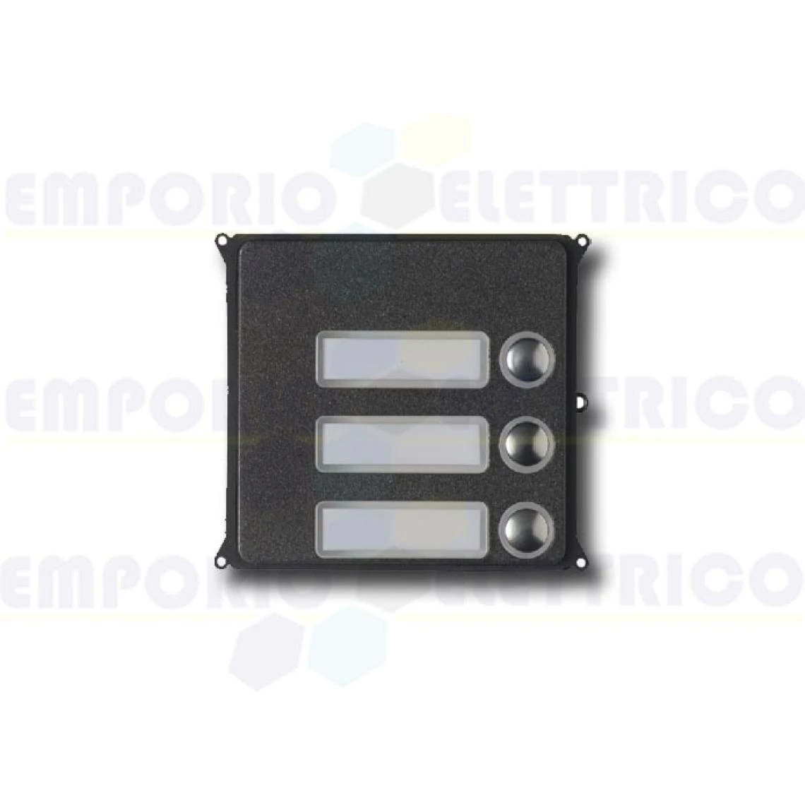 Came Bpt Laque Frontale Pour Module D'appe 3 Boutons En Zamak Mtmf3pvr... â Image 3