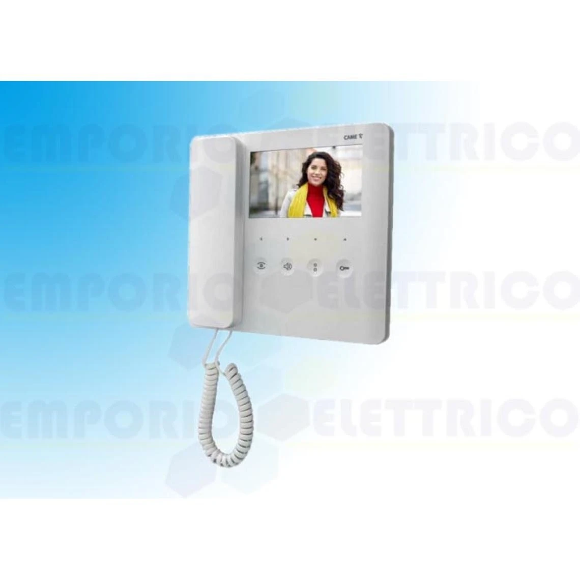 Came Bpt Vidéophone Blanc Combiné Lcd Agt V200 840cf-0010 – Image 2