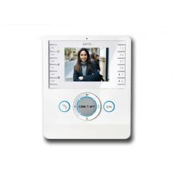 Came Bpt Vidéophone Mains Libre Blanc Lcd Fonct Malentendants Pev Bi ...