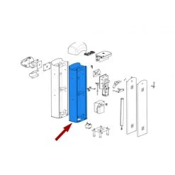 Came Pièce Détachée Boîtier Barrière G3000 119rig418