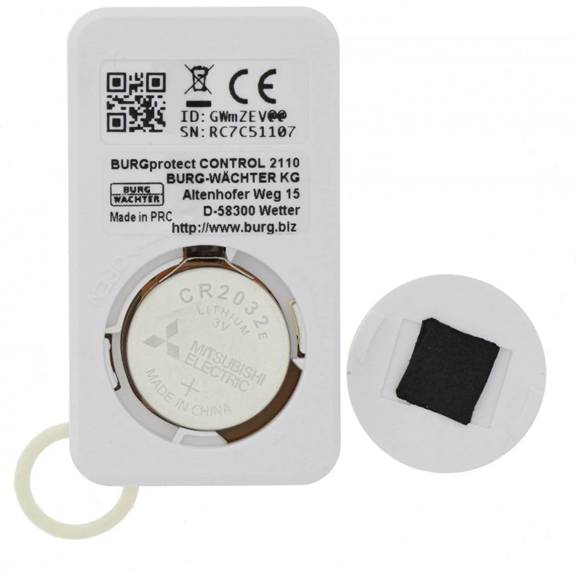 Inconnu Clavier De Commande Sans Fil Burg-WĂ€chter BURGprotect Control 2110 â Image 4