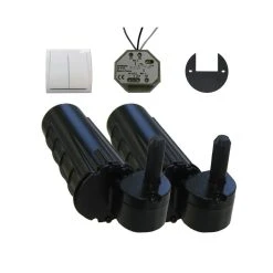 Slid'Up By Mantion Double Motorisation Volet 1 Battant Gauche URANUS Filaire - Gond Ø 14