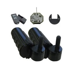 Slid'Up By Mantion Double Motorisation Volet 1 Battant Gauche URANUS Radio - Gond Ø 12