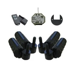 Slid'Up By Mantion Double Motorisation Volets 2 Battants URANUS Radio - Gond Ø 12