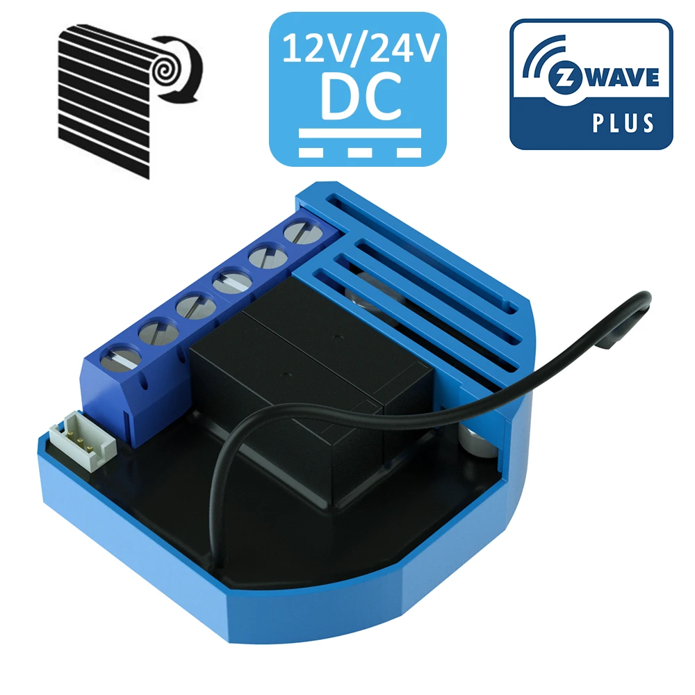 Module Volets Roulants DC Z-Wave Plus Ă Encastrer - QUBINO