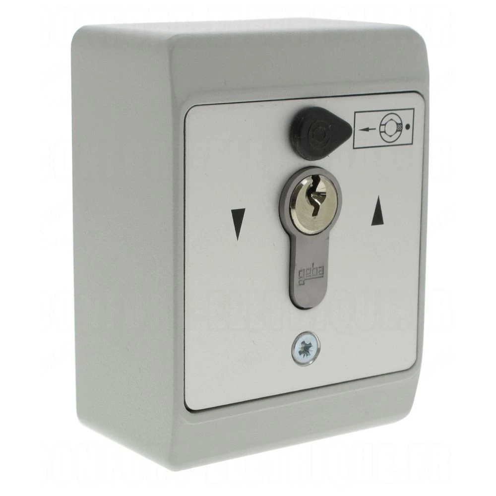 GEBA .contacteur à Clé Saillie Montée/descente Avec Déverrouillage