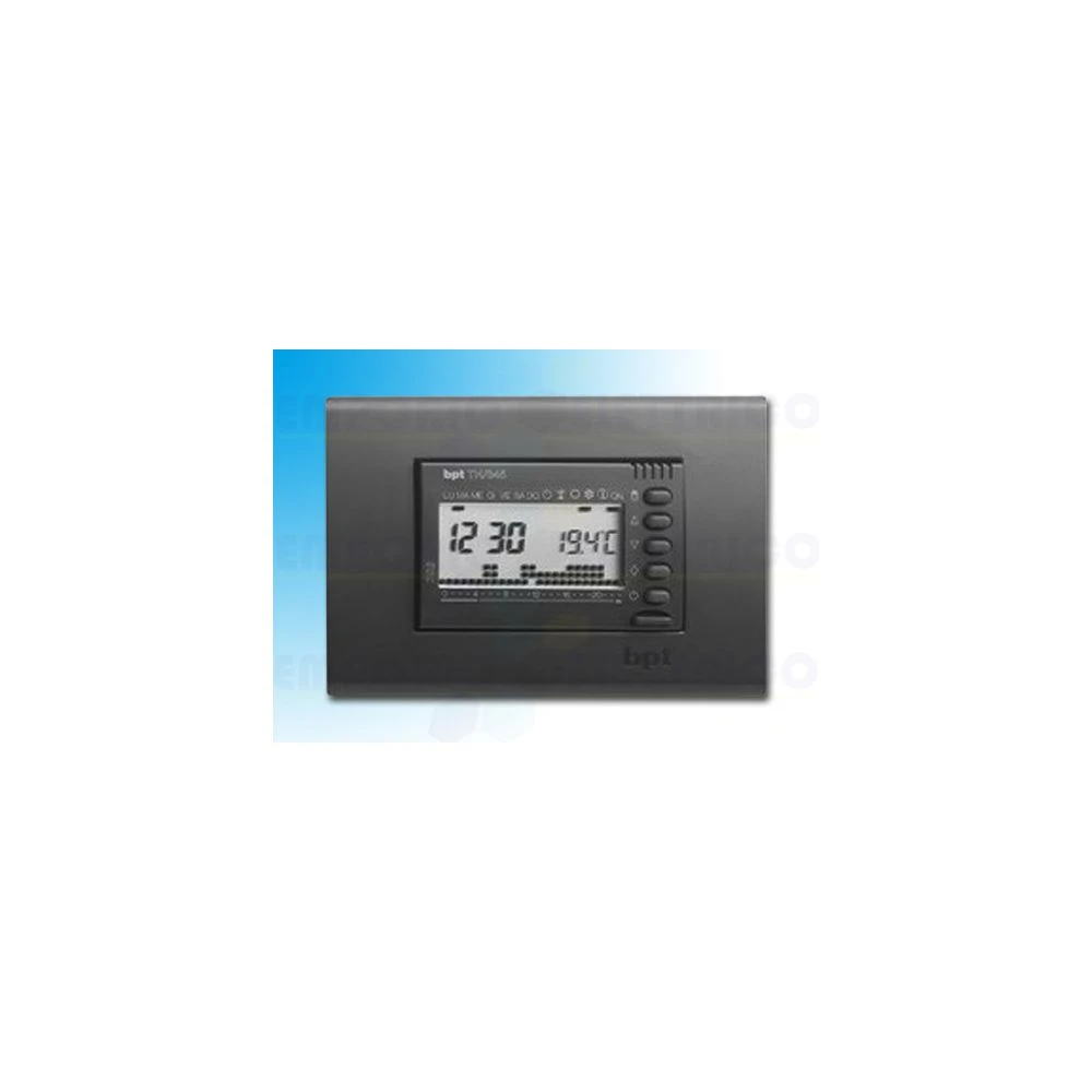 Came Chronothermostat Numérique Gris à Encastrer Th/345 Gr 69405400