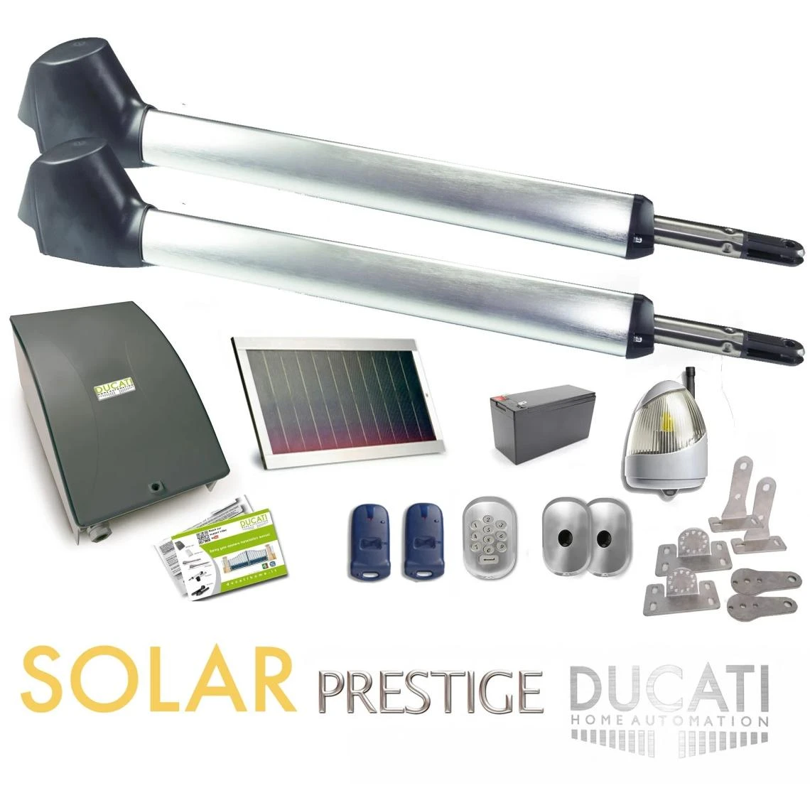 Divers Marques Kit Motorisation Portail Solaire Ducati Home Automation EVO 748 T SOLA...