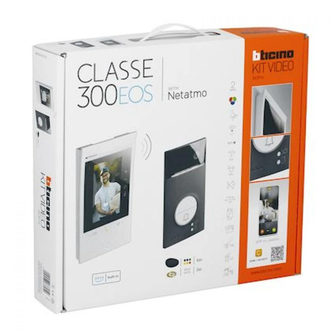 Kit Portier Vidéo - Bticino Classe 300eos With Netatmo - Ecran 5 Pouc... 3 Kit Portier Vidéo - Bticino Classe 300eos With Netatmo - Ecran 5 Pouc...