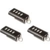 Lot De 3 Télécommandes NORMSTAHL RCU433 4 Canaux