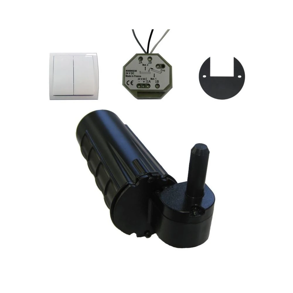 Slid'Up By Mantion Motorisation Volet 1 Battant Gauche URANUS Filaire - Gond Ø 14