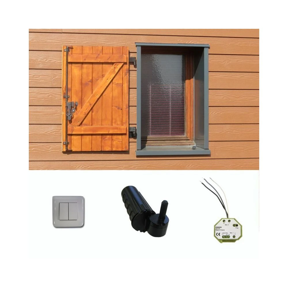 Slid'Up By Mantion Motorisation Volet 1 Battant Gauche URANUS Filaire - Gond Ø 14 – Image 2