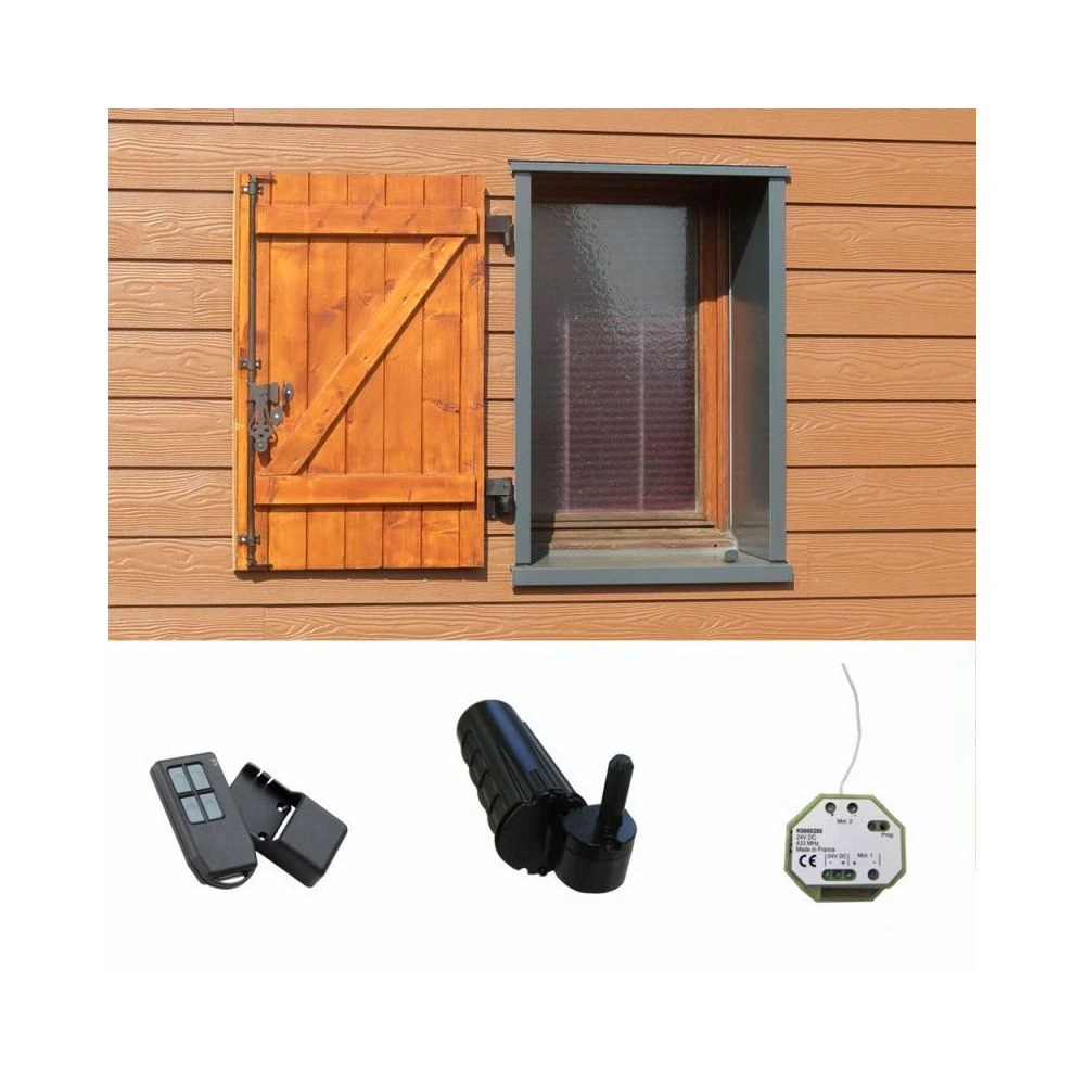 Slid'Up By Mantion Motorisation Volet 1 Battant Gauche URANUS Radio - Gond Ø 12 – Image 2