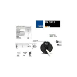 Nice Moteur ERA Plus M Ø 45 Mm, 30Nm, Radio, Bouton De Fin De Course, TTBu...