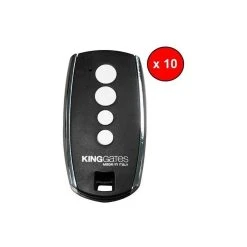 King-Gates PACK 10 Télécommandes STYLO 4K - KING GATES - Emetteur Radio Rolling...