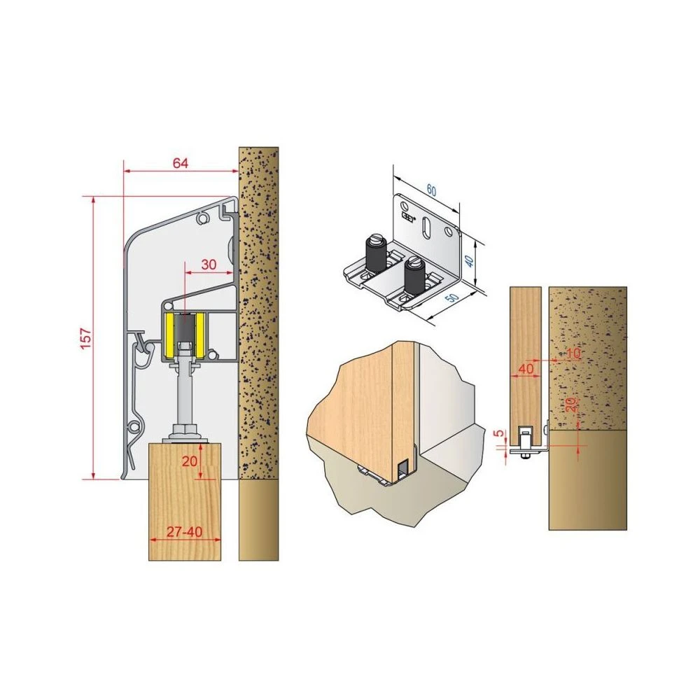 Slid'Up By Mantion Pack MotorisĂ© Filaire Pour Volet Coulissant 1 Vantail - Largeur Baie ... â Image 4