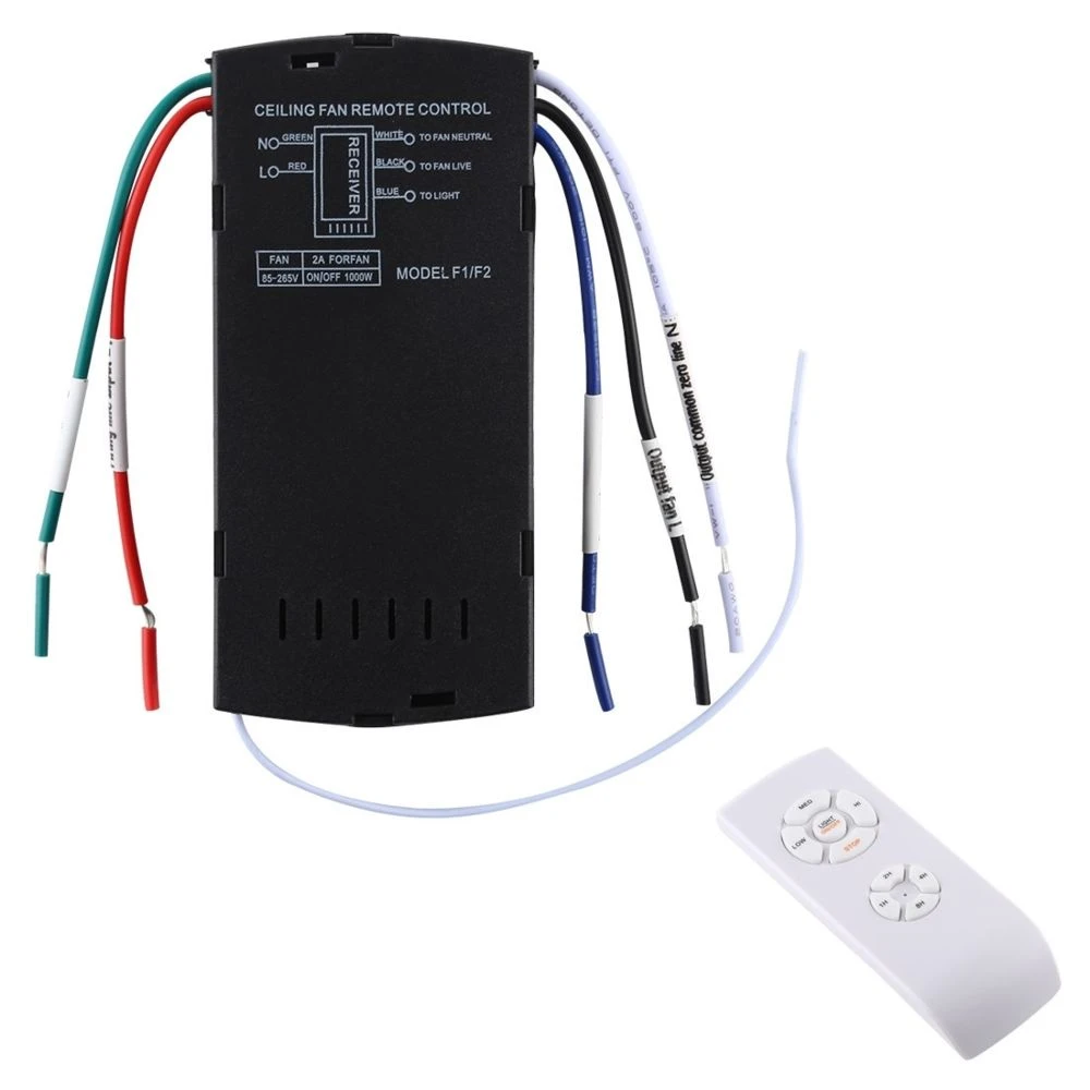 Wewoo Télécommande Universelle Lampe De Ventilateur De Plafond Kit 85-265V...