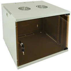 Rackmatic Serveur Rack 19 Murale 9U Blanc SOHOrack 540x450x448 Mm